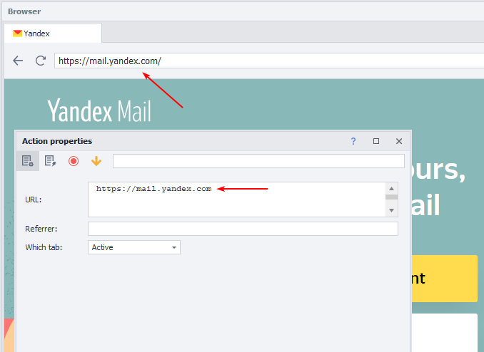 The exact specified website page opened in the active browser tab